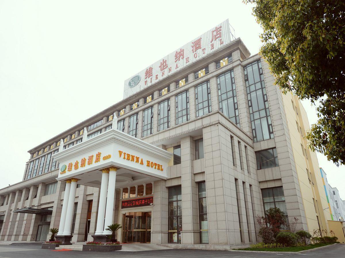 Vienna Hotel Shanghai Jiading New City Exterior foto